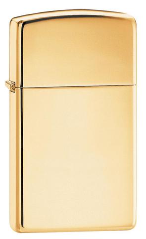 ZIPPO Slim® High Polish Brass 1654B