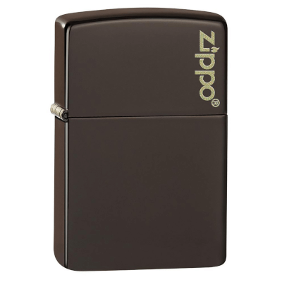 Zippo Logo Brown Matte ZP49180ZL