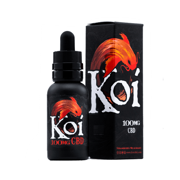 VAPE E-JUICE BY KOI CBD CALSSIC STRAWBERRY MILKSHAKE