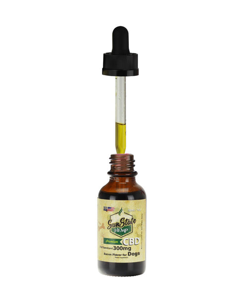 CBD FULL SPECTRUM TINCTURE FOR PET DOGS 150MG / 300MG - BACON